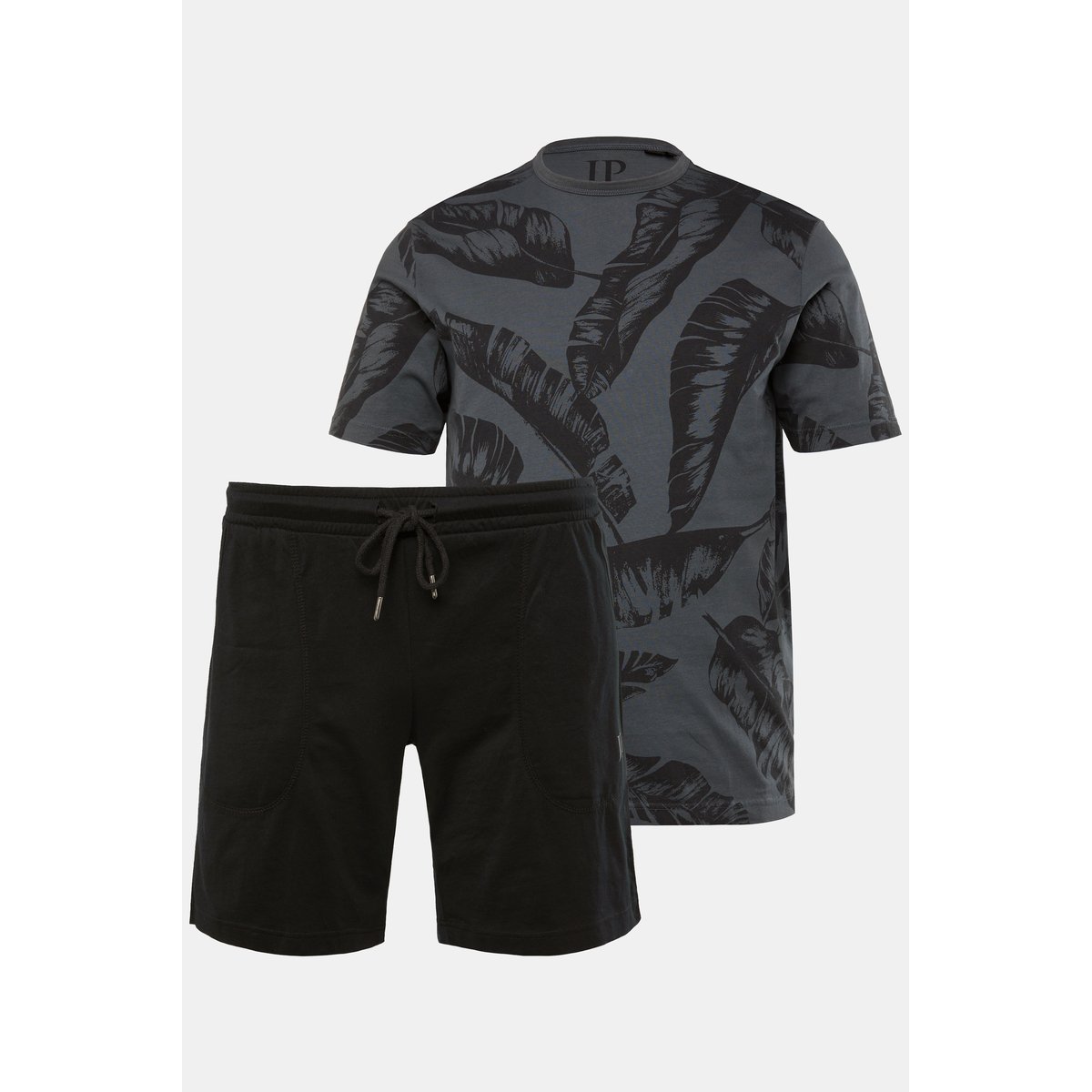 Pyjama collection Homewear, T-shirt + short gris bleu, JP1880