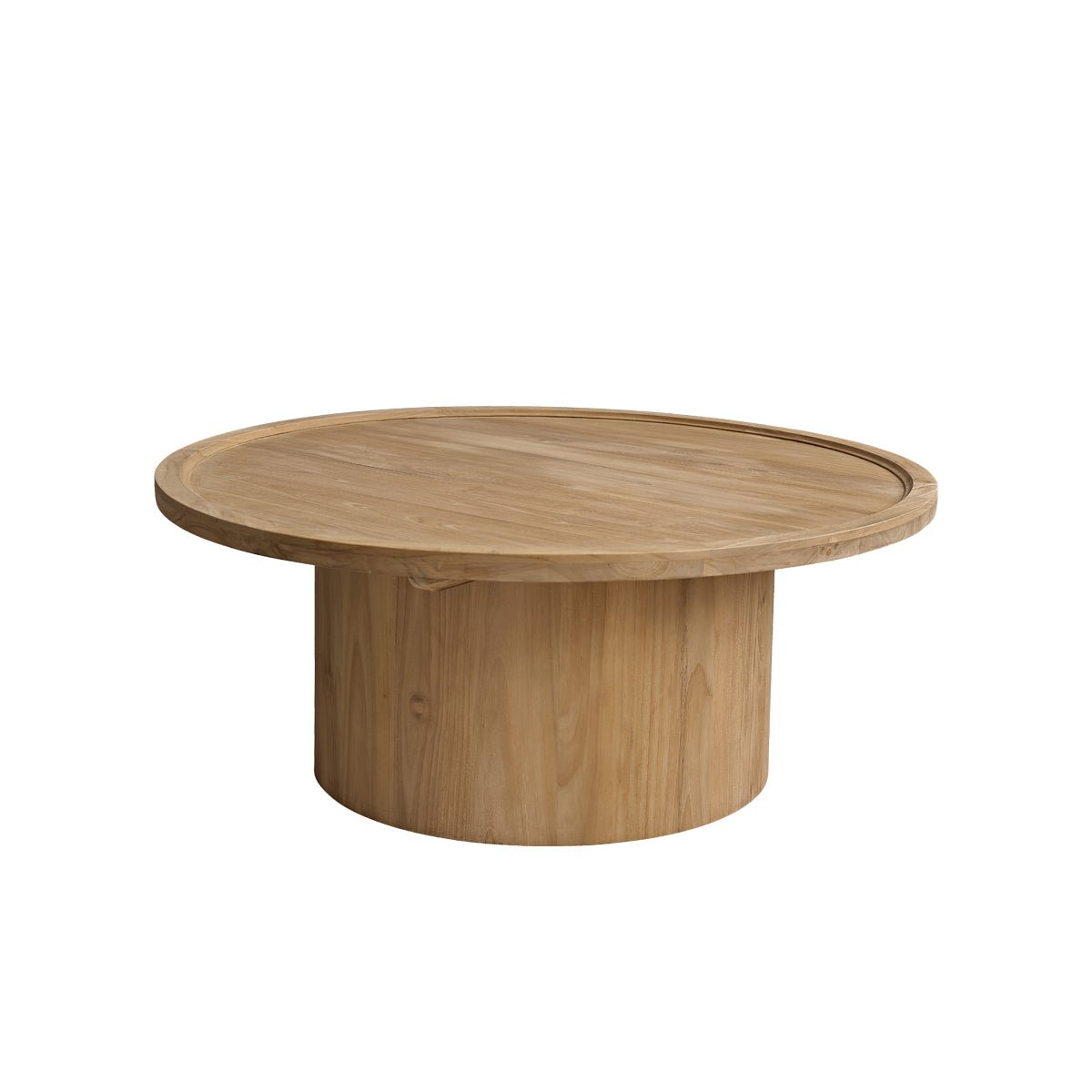 Table basse en teck massif 100 cm  ALDO naturel, BERAH GETAH