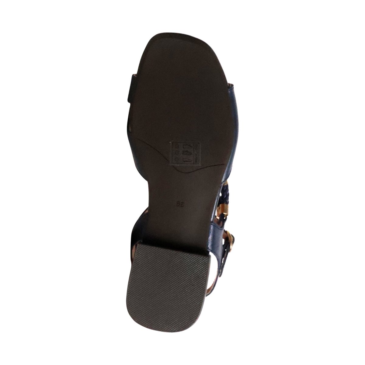 Sandales Cuir Clemence marine, EMILIE KARSTON