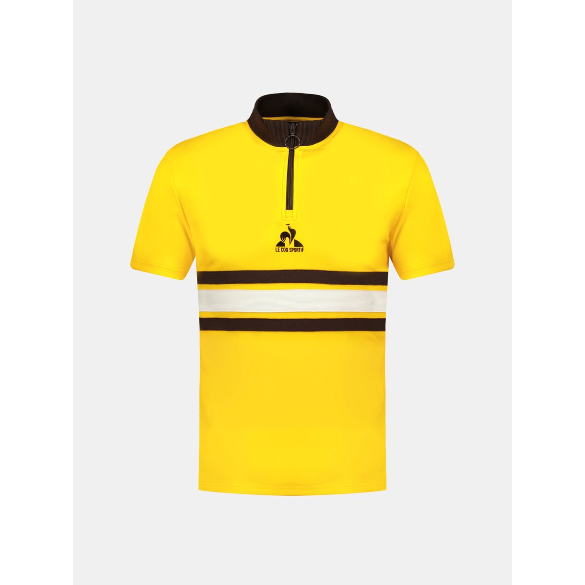 Maillot Unisexe Héritage amber yellow, LE COQ SPORTIF