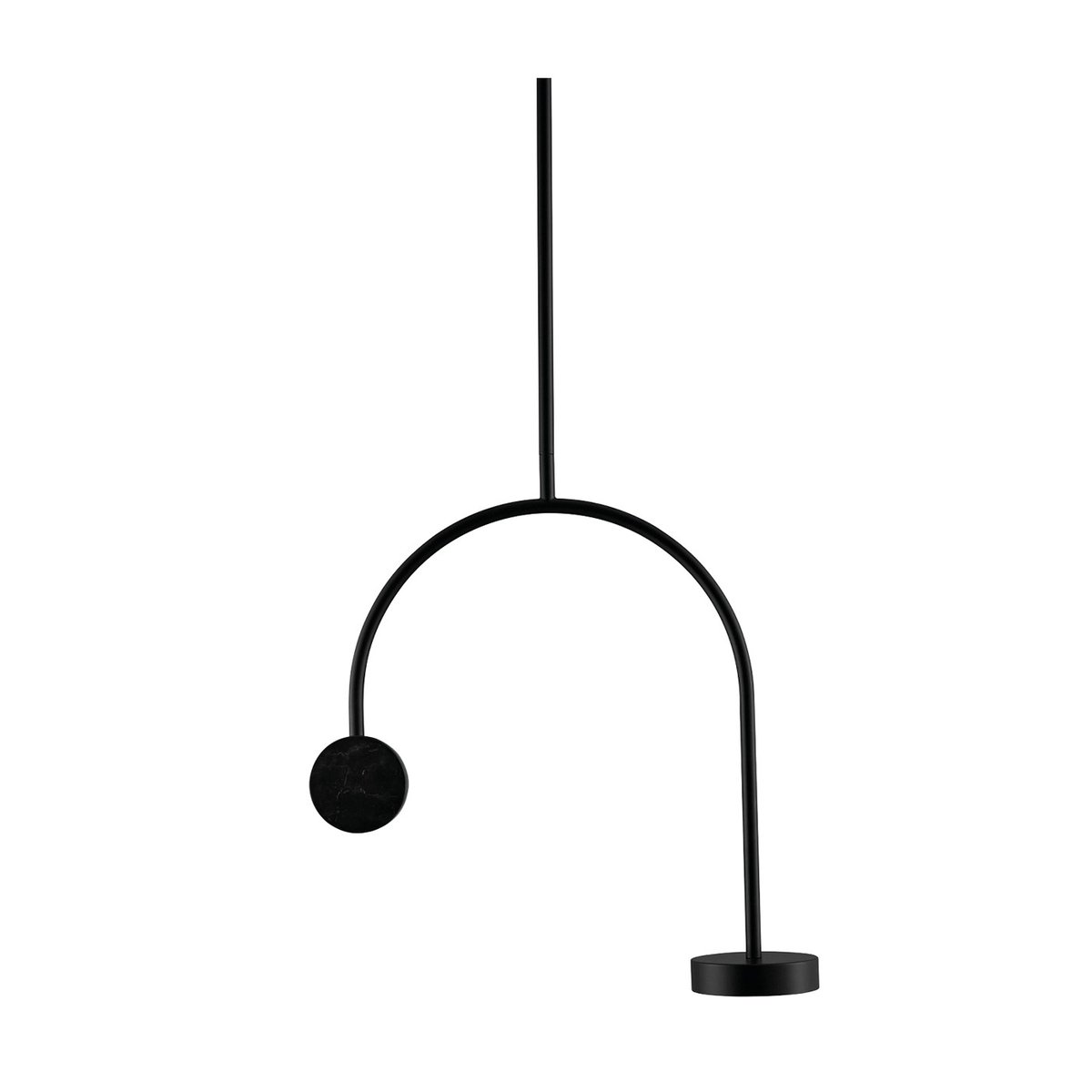Suspension en Marbre Grasil noir, AYTM