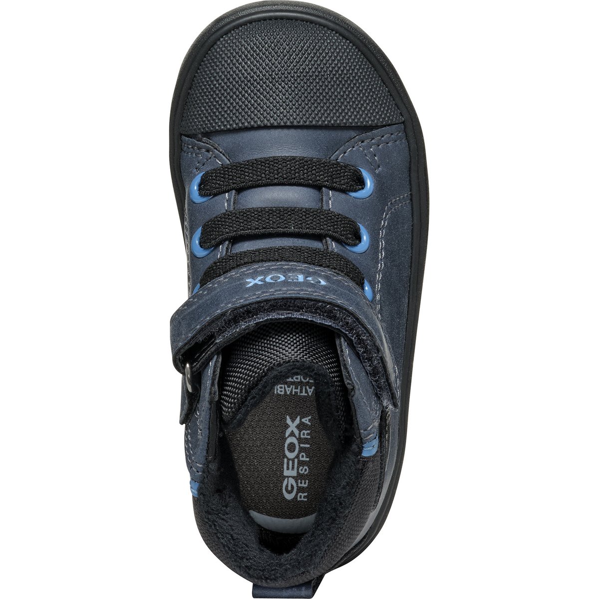 Baskets montantes respirantes, GISLI bleu marine/bleu clair, GEOX