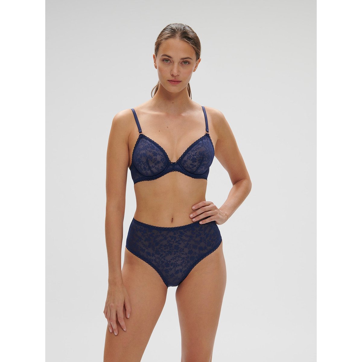 Soutien-gorge armatures, THELMA bleu, SIMONE PERELE