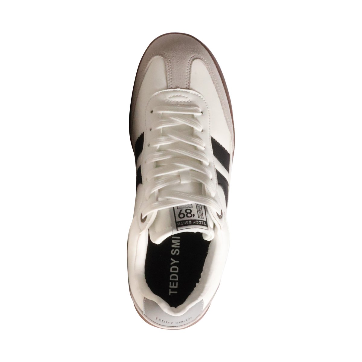 Basket Cuir Teddy Smith blanc, TEDDY SMITH