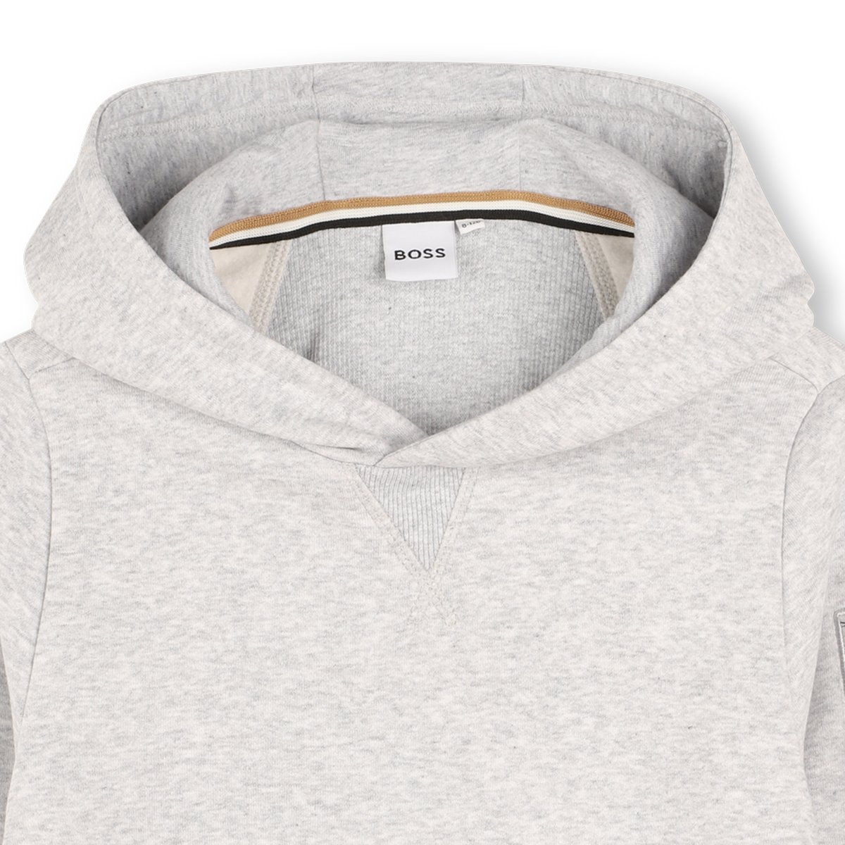 Sweat gris chine, BOSS KIDSWEAR