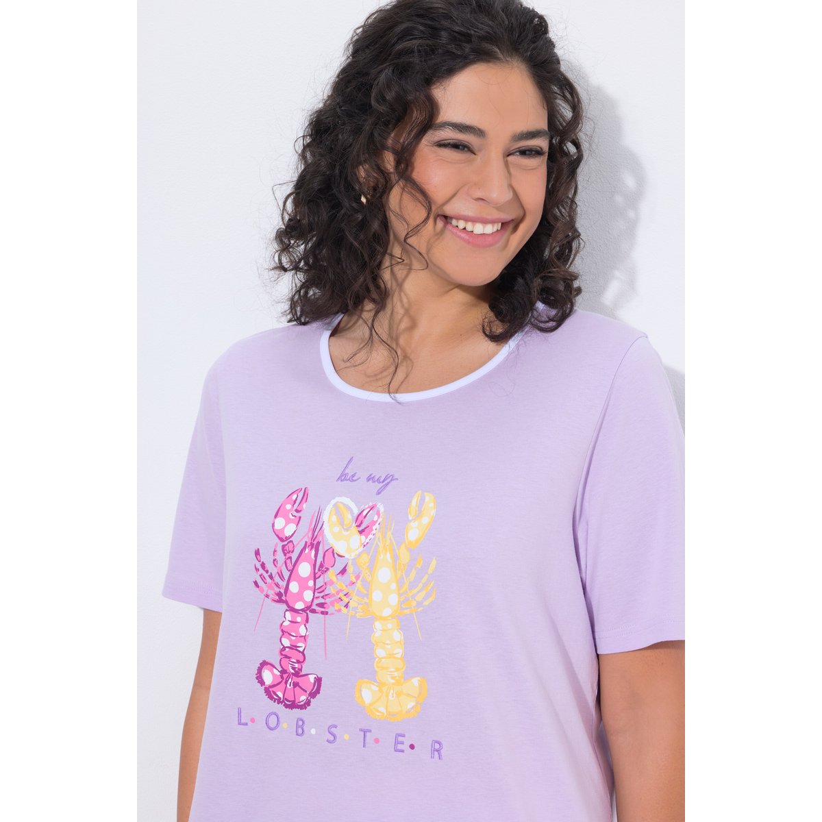 Pyjama motif homards lavande tendre, ULLA POPKEN