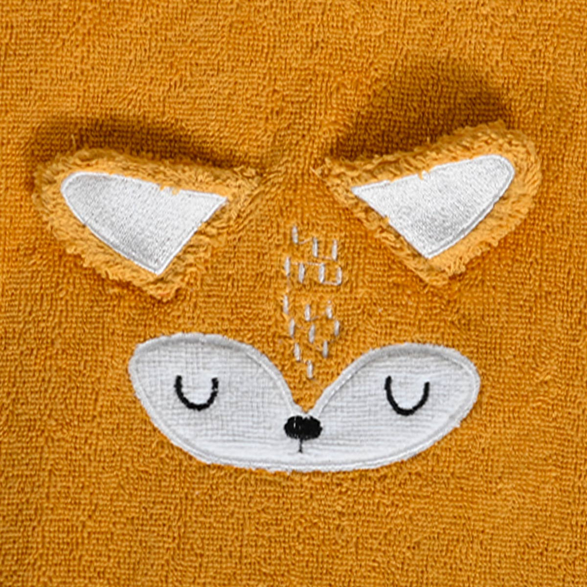 Lot de 2 bavoirs LITTLE FOXY caramel, SENSEI MAISON
