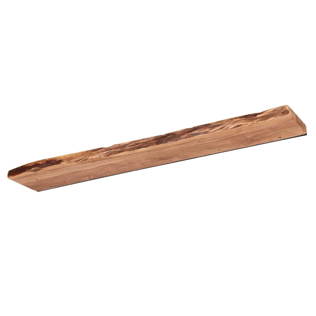 Etagère murale planche bois massif 120 cm MELBOURNE bois naturel, PIER IMPORT