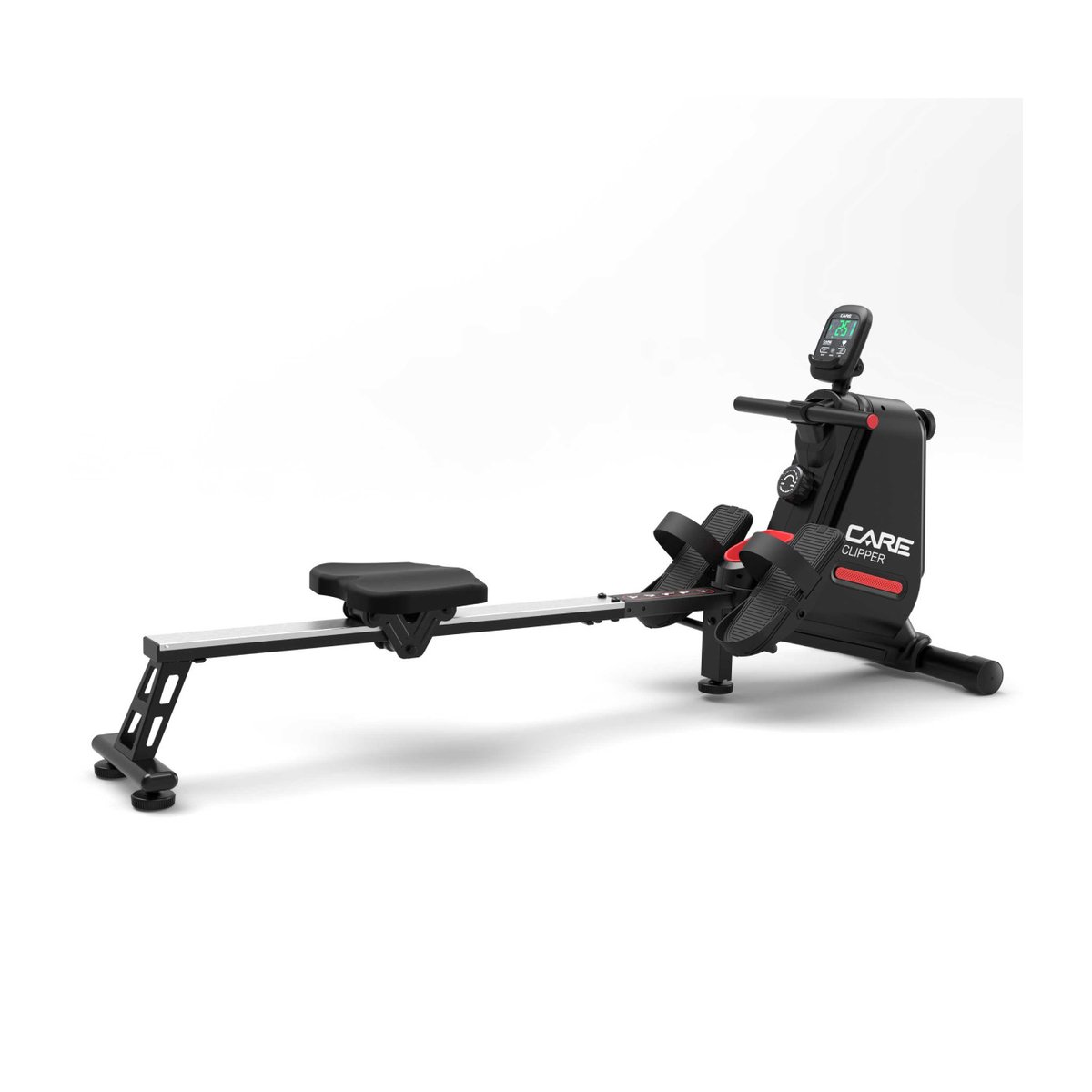 Rameur CARE - CLIPPER - manuel et connecté noir, CARE FITNESS