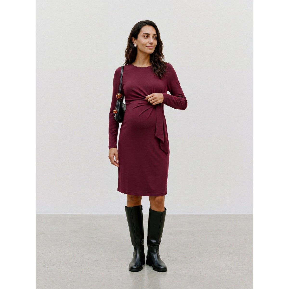 Robe windsor wine, VERO MODA