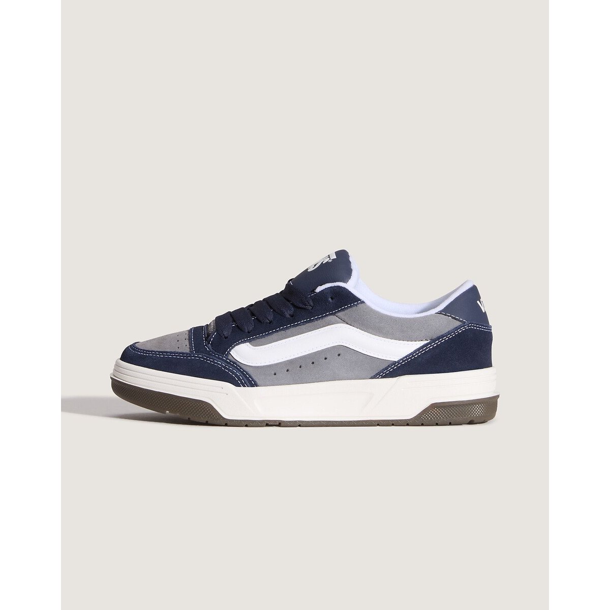 Baskets en cuir HYLANE noir/gris, VANS