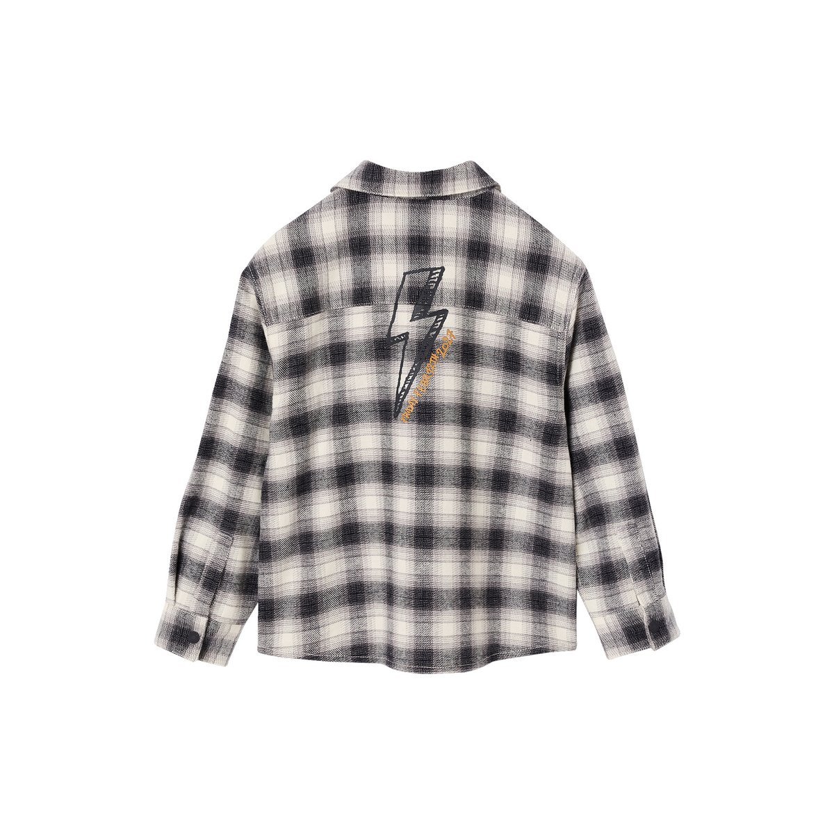 Chemise manches longues gris, VERTBAUDET