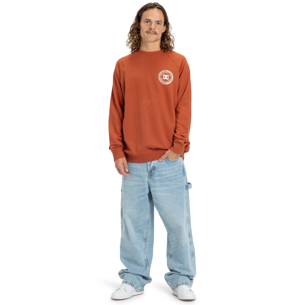 Sweat. orange picante, DC SHOES