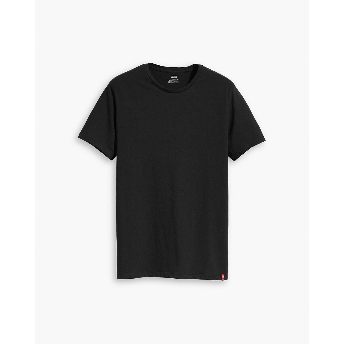 Lote de 2 t-shirts slim, gola redonda preto , LEVI'S
