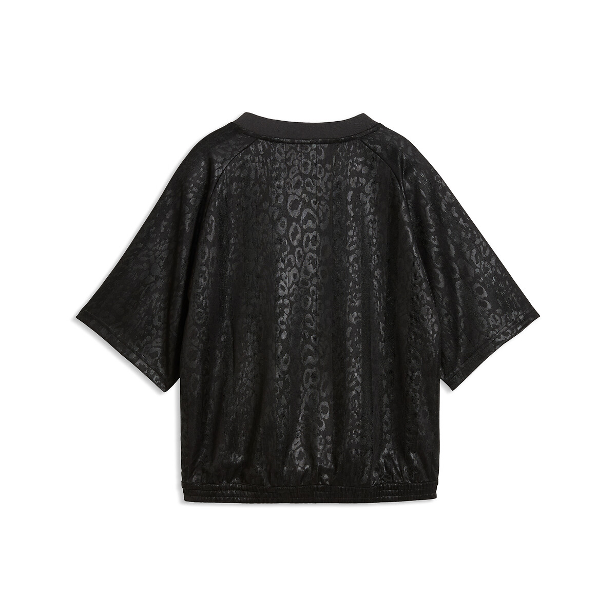 T-shirt imprimé léopard noir, PUMA