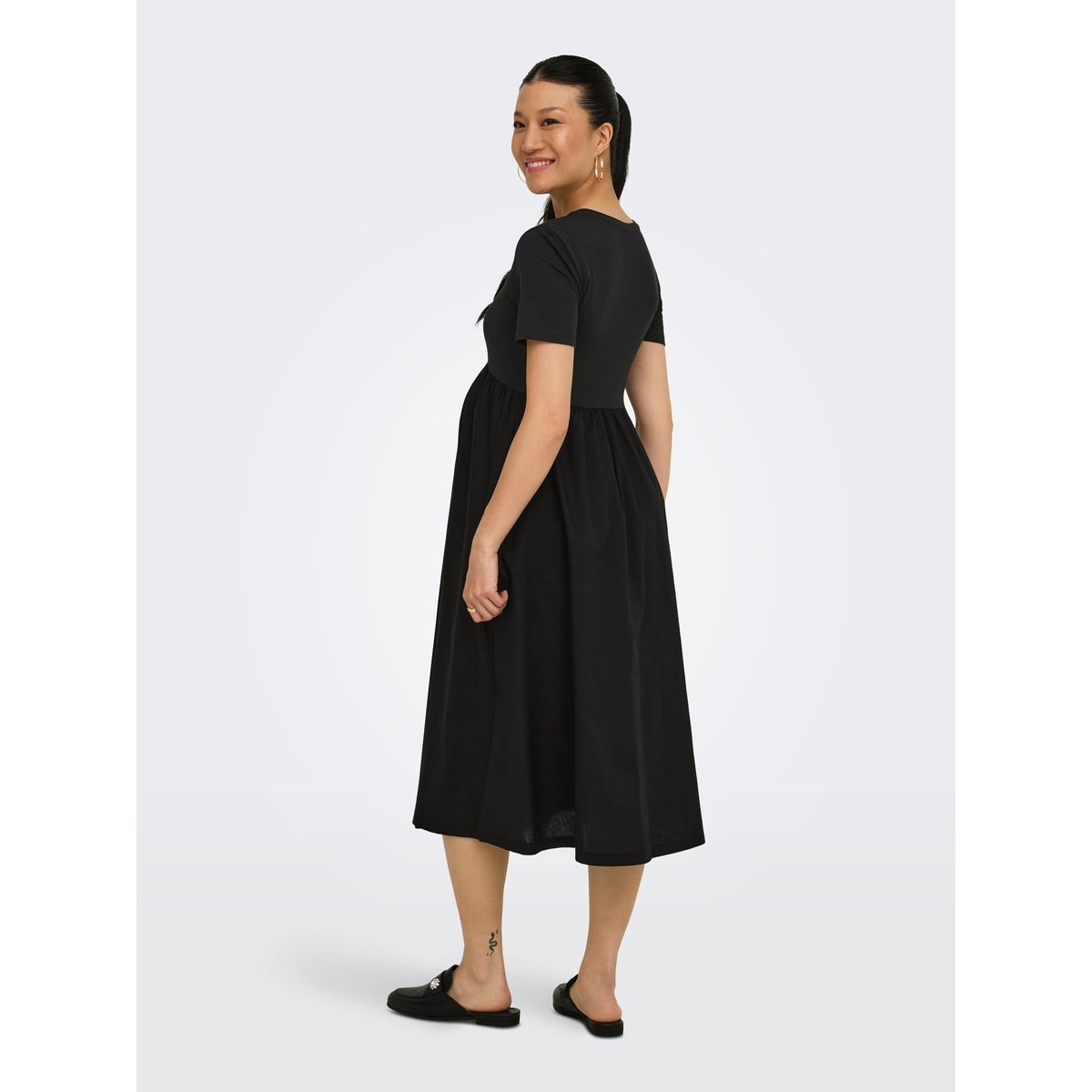 Robe noire - black, ONLY