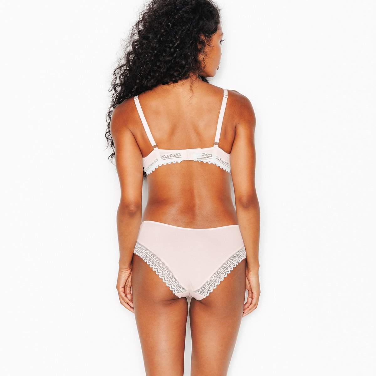 Shorty DOUCE poudre, ROUGEGORGE LINGERIE