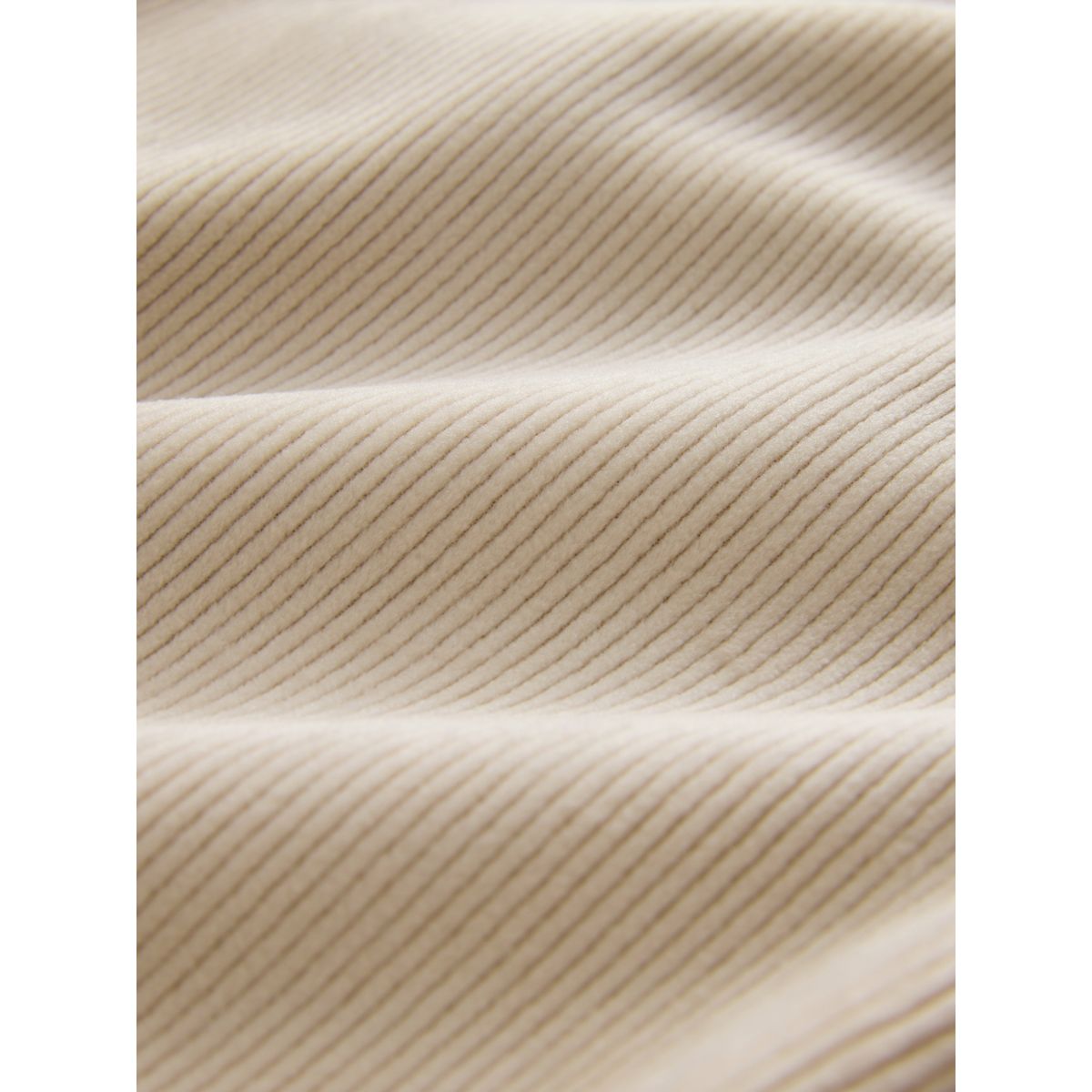 Pantalon large en velours côtelé doux crème, NEXT