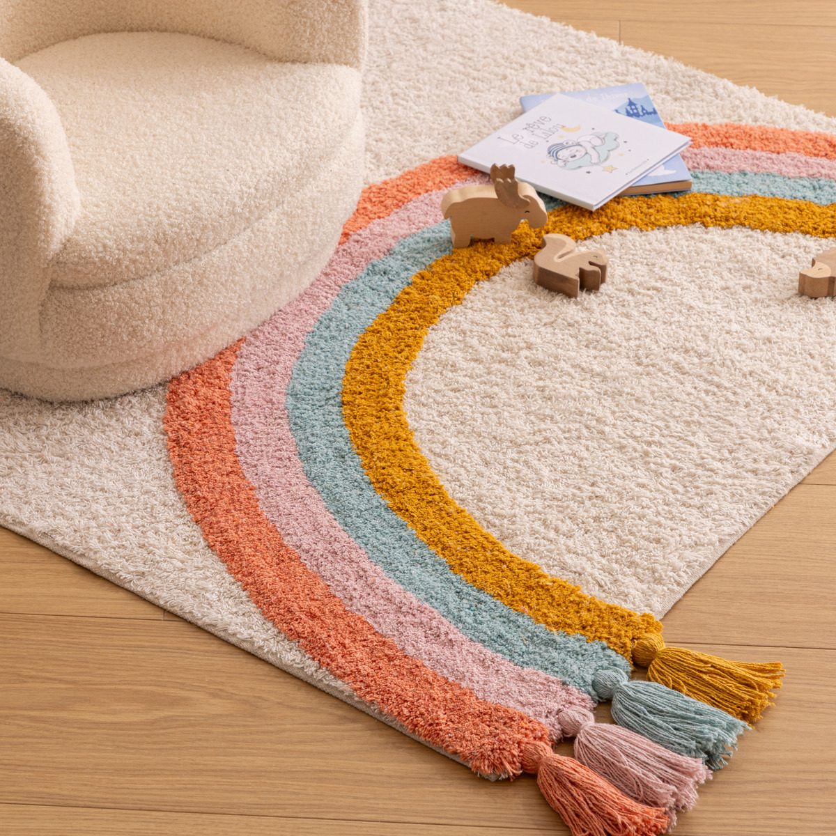 Tapis enfant CARTE multicolore, ATMOSPHERA FOR KIDS