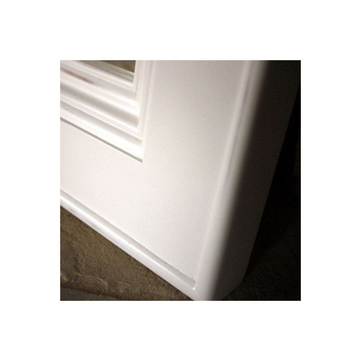 Miroir rectangulaire - HARMONIE blanc, INTERIOR'S