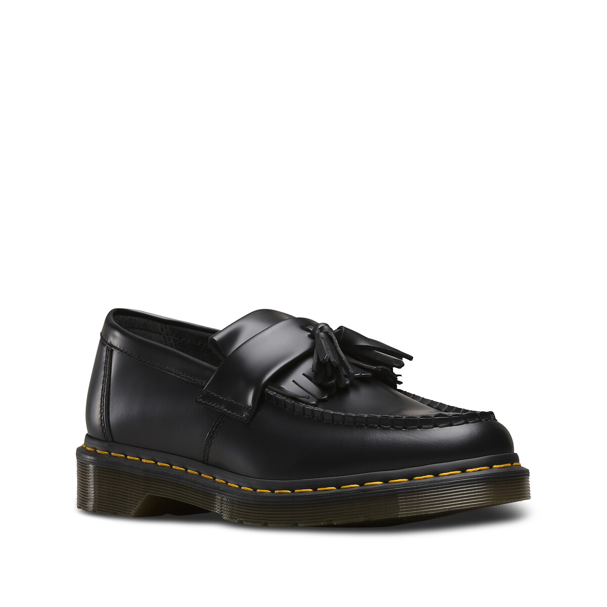 Adrian Smooth Leather Loafers black, DR. MARTENS