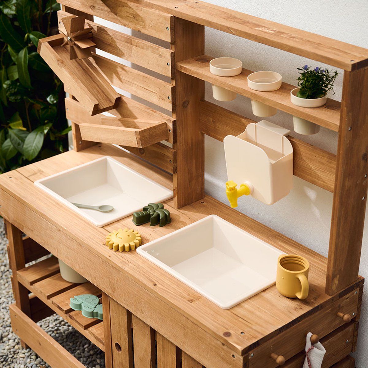 Cuisine extérieure enfant PROVENCE marron, PETITE AMELIE