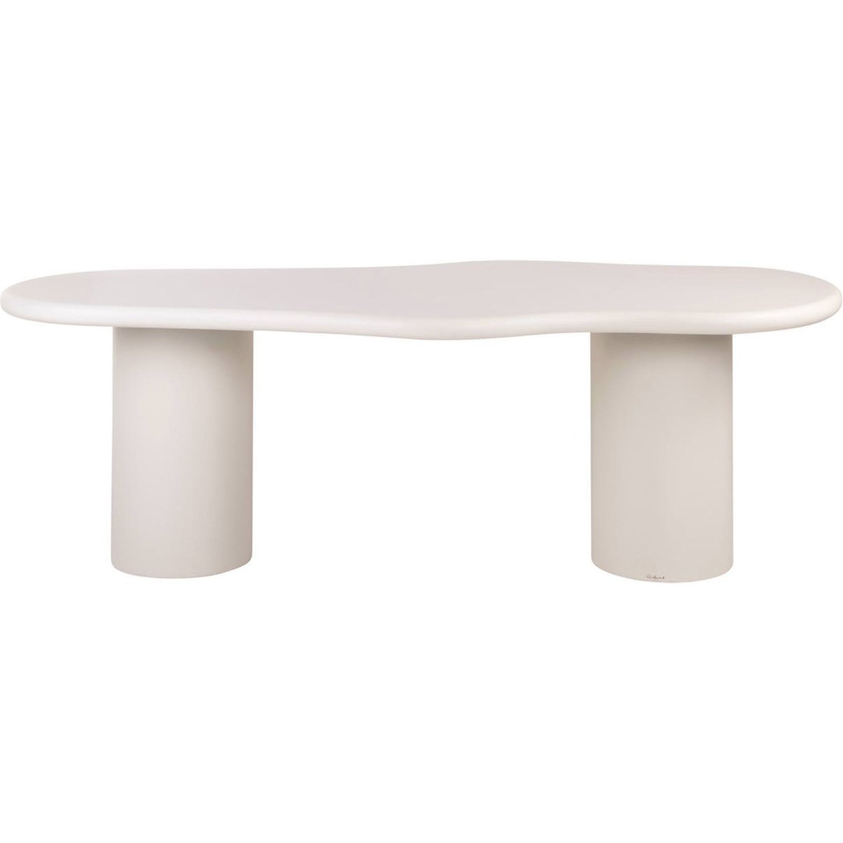 Table à manger sculpturale BLOOMSTONE blanc, RECOLLECTION