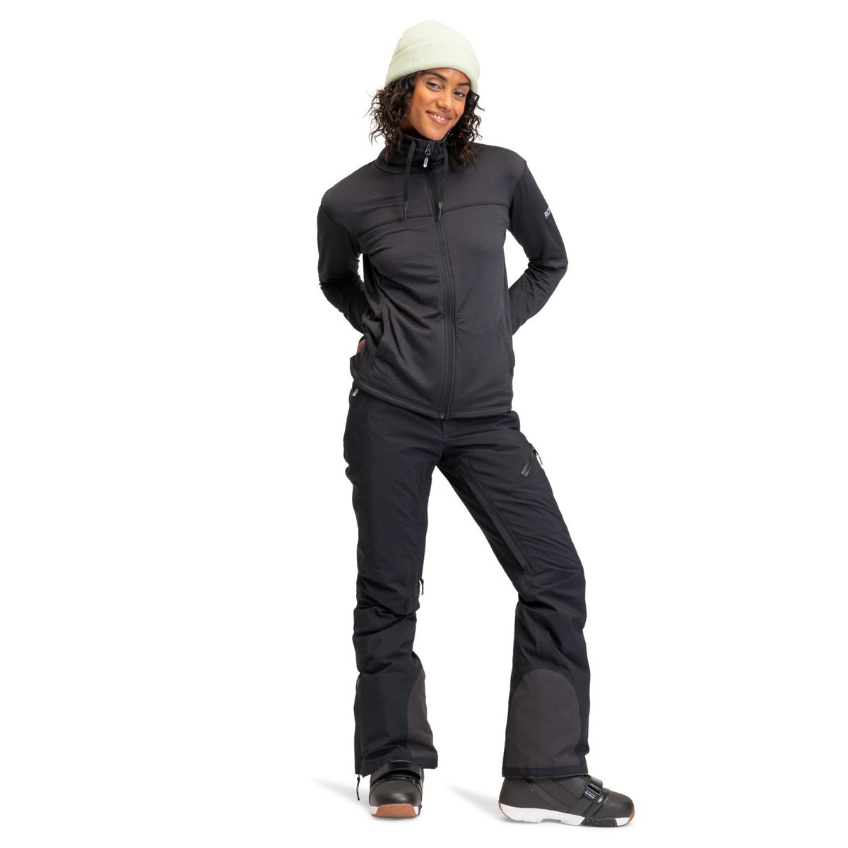 Polaire technique zippée VERTERE 2024. noir true black, ROXY
