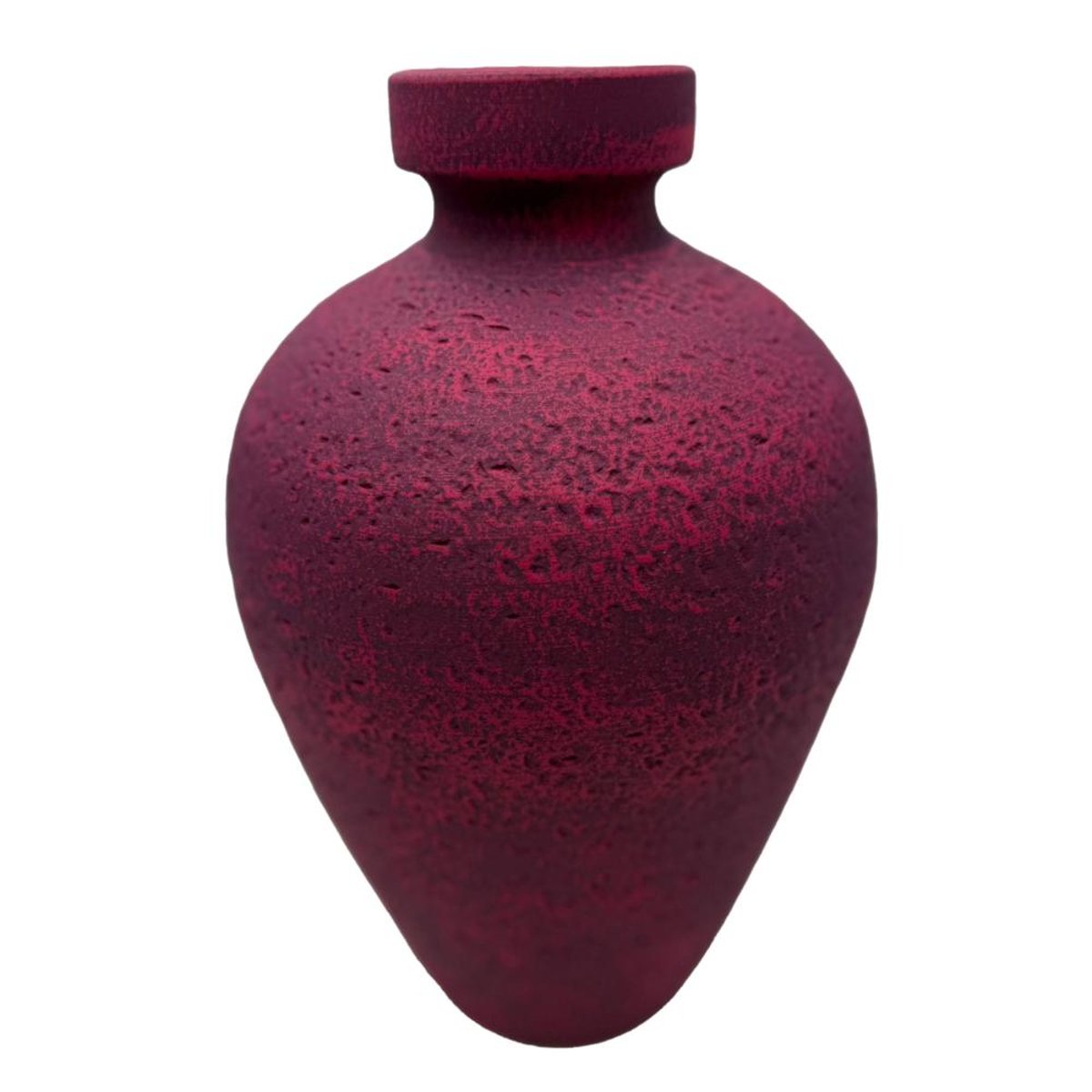 Vase Leiria H45 rouge, AMADEUS