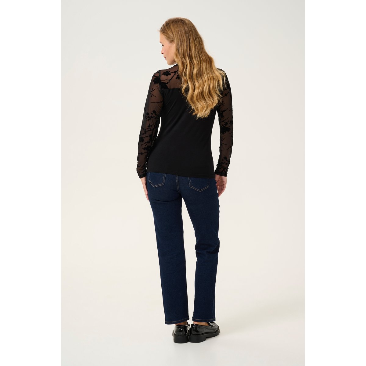 Blouse à manches longues noir black, CULTURE
