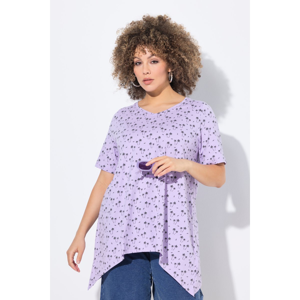 T-shirt lavande, ULLA POPKEN
