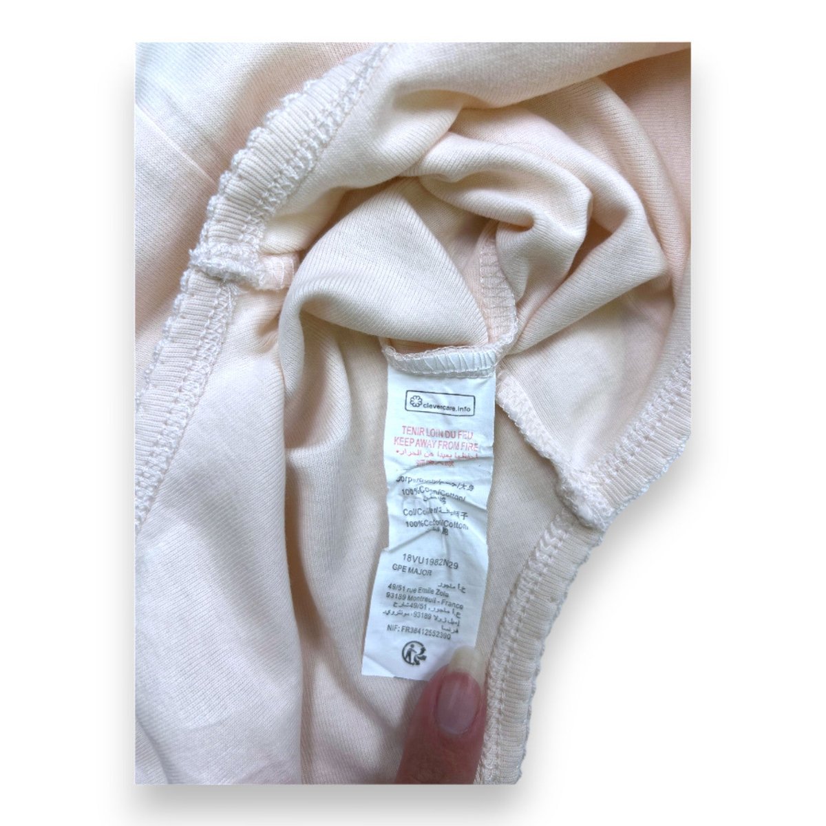 Body bébé - Très bon état rose, NATALYS