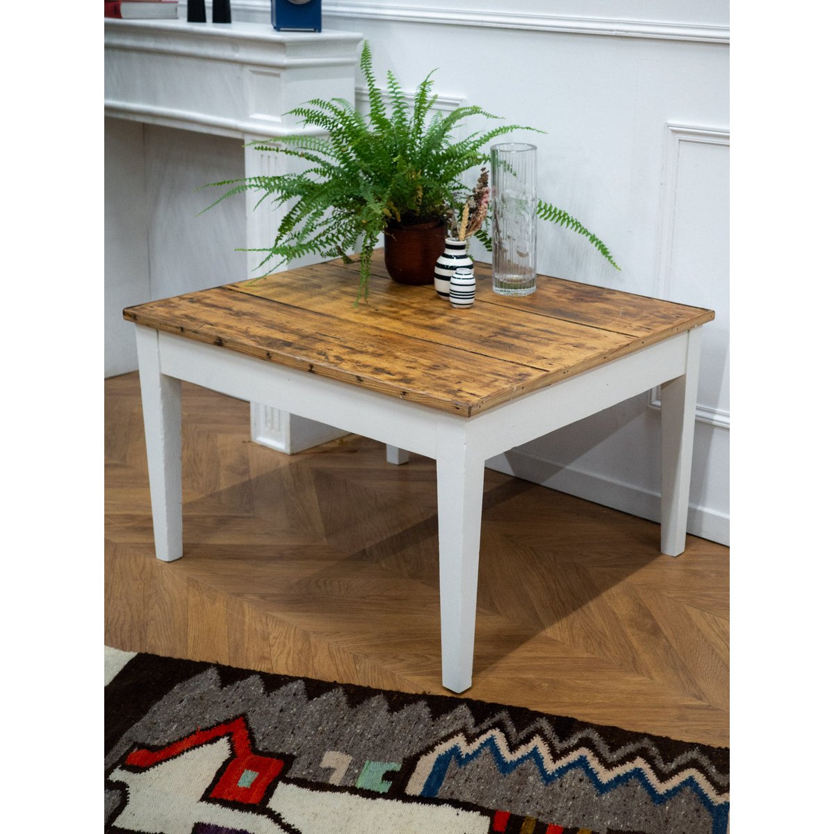 Table basse en bois Léonie N°309 - Bon état bois, DEBONGOUT