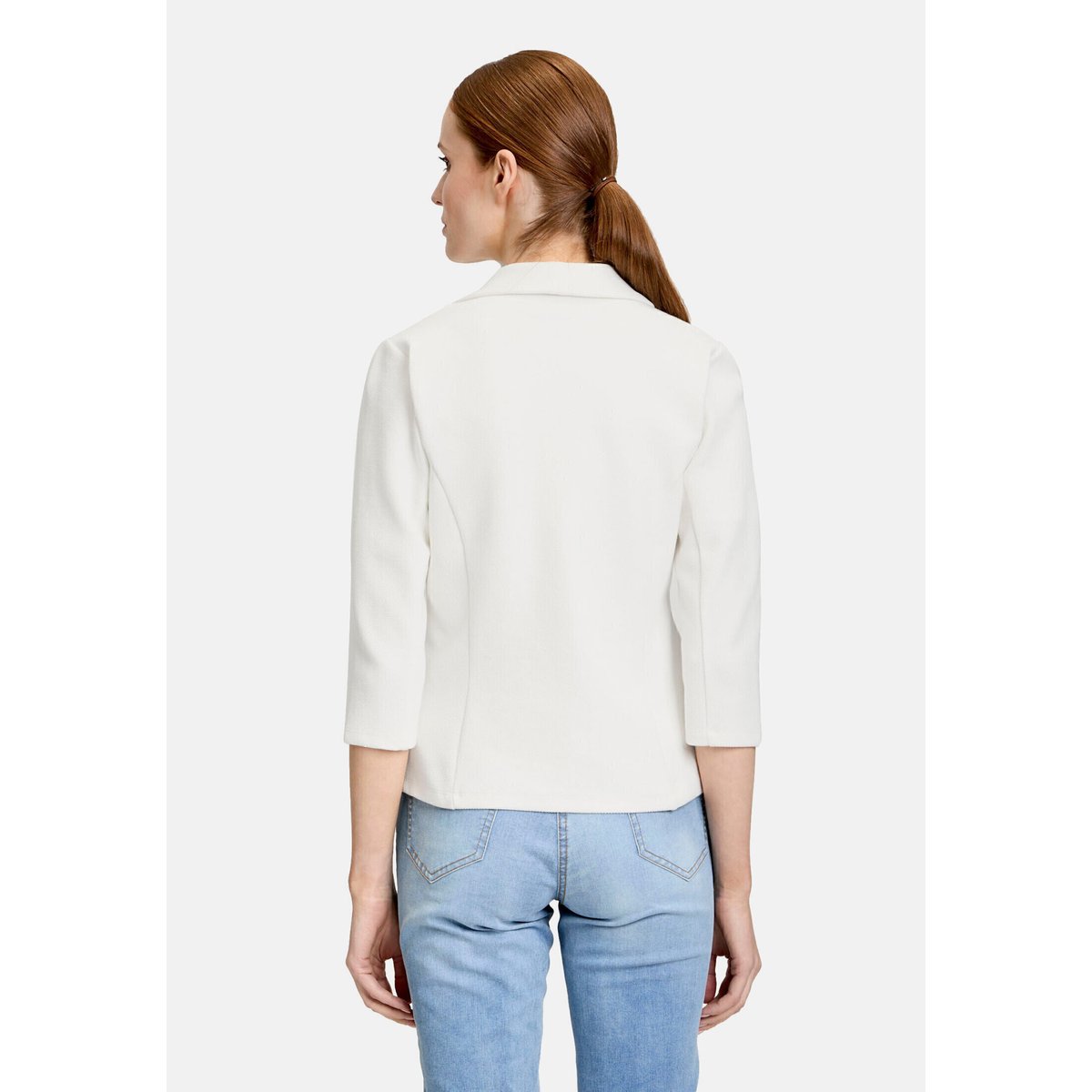 Blazer court à boutons blanc, BETTY BARCLAY