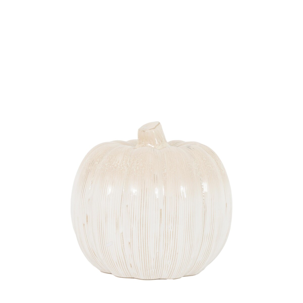 20cm Ceramic Pumpkin Ornament natural, ÉDITÉ