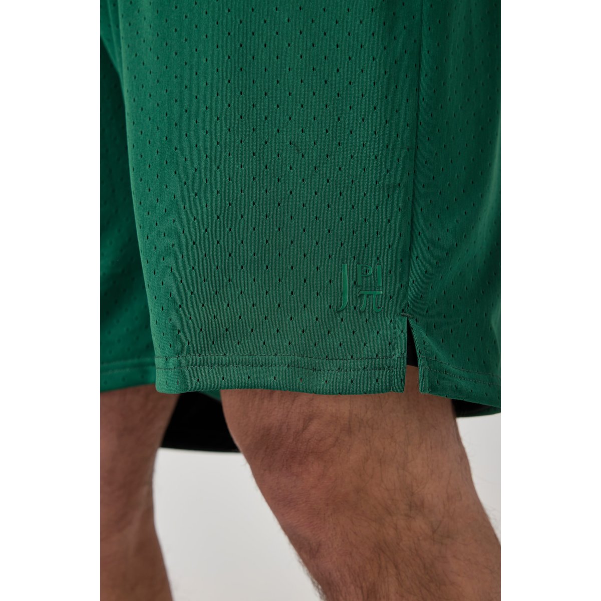 Bermuda en mesh, coupe Relaxed Fit vert moyen, JP1880