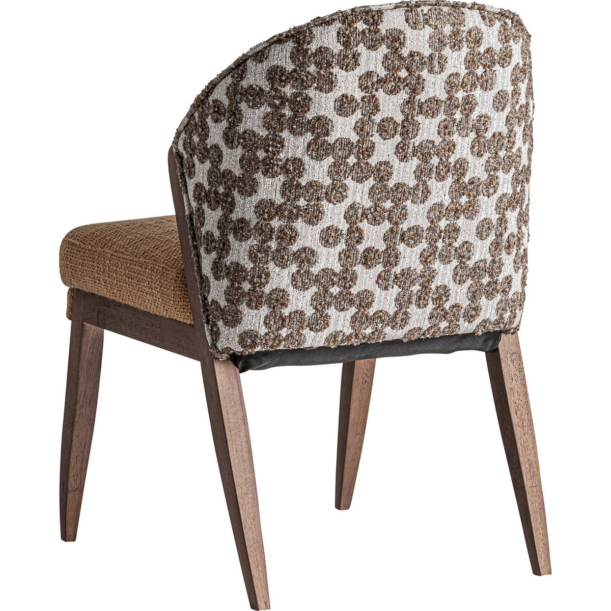 Chaise classique en bois finition artisanale marron bois naturel artisanal, RECOLLECTION