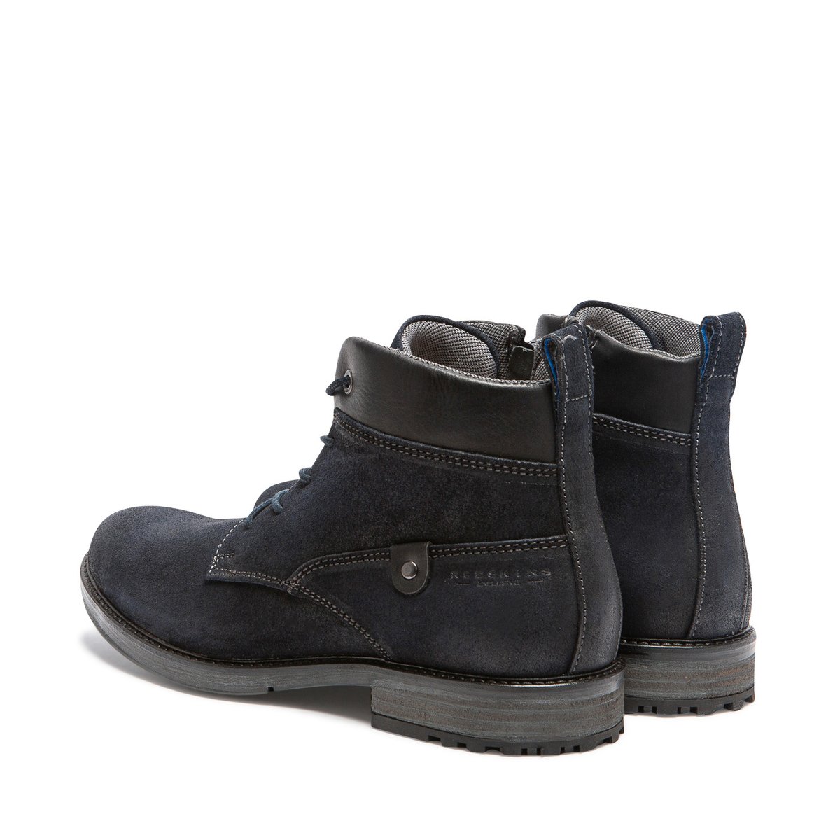 Boots croûte velours AUTOMAT marine+noir, REDSKINS
