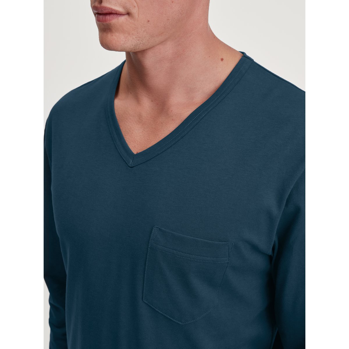 Pyjama manches longues Coton RELAX IMPRINT essence profonde, CALIDA