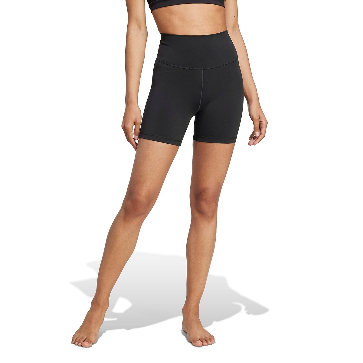 Short cycliste Yoga Motion noir, adidas Performance
