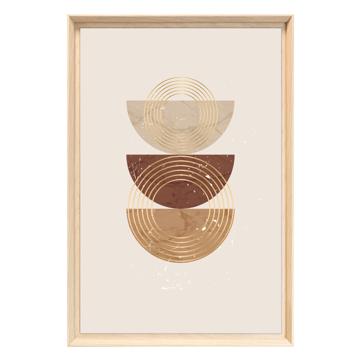 Tableau Mural Encadré Formes Solaires Abstraites ABSTRAIT tableaux encadrés, CEANOTHE