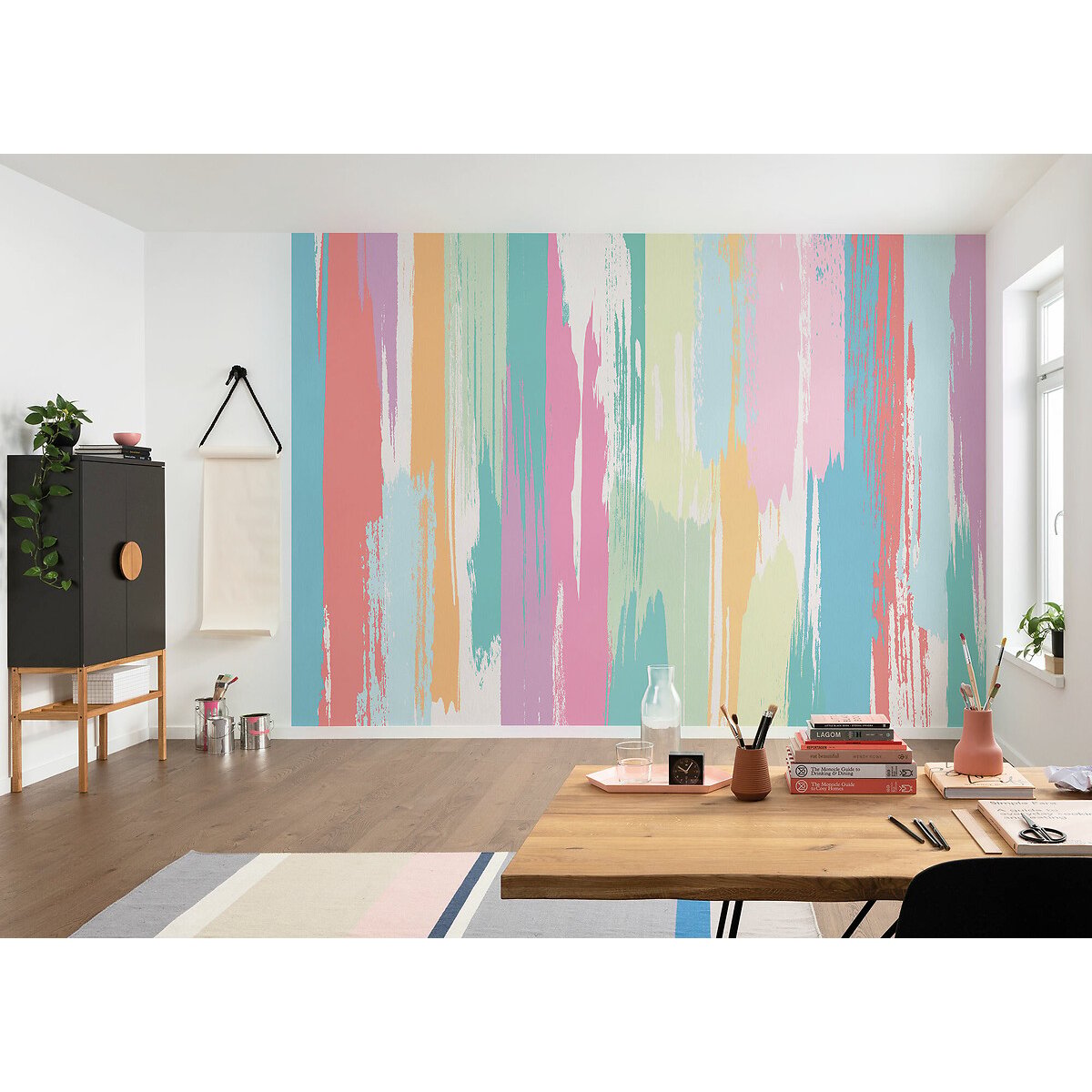 Papel de parede Color Rain, INTERELIFE multicolor, INTERELIFE