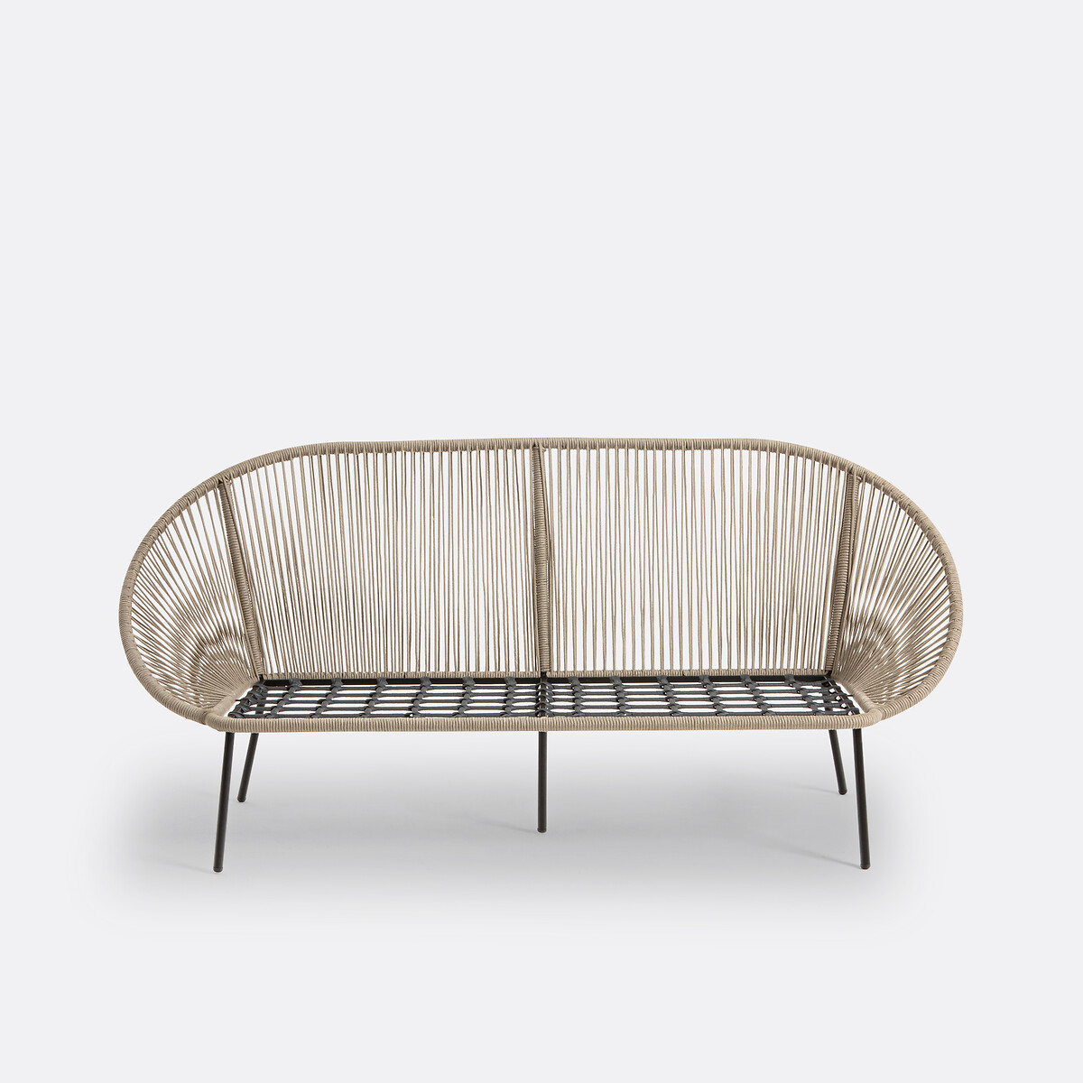 Canapé 3 places de jardin Jiraya beige, LA REDOUTE INTERIEURS