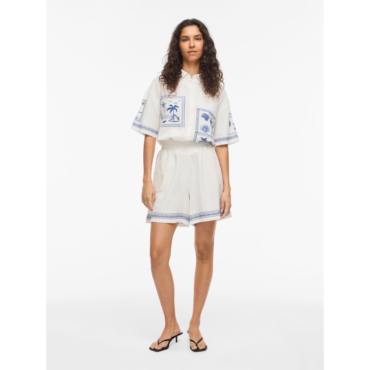 Short blanc - snow white1, VILA