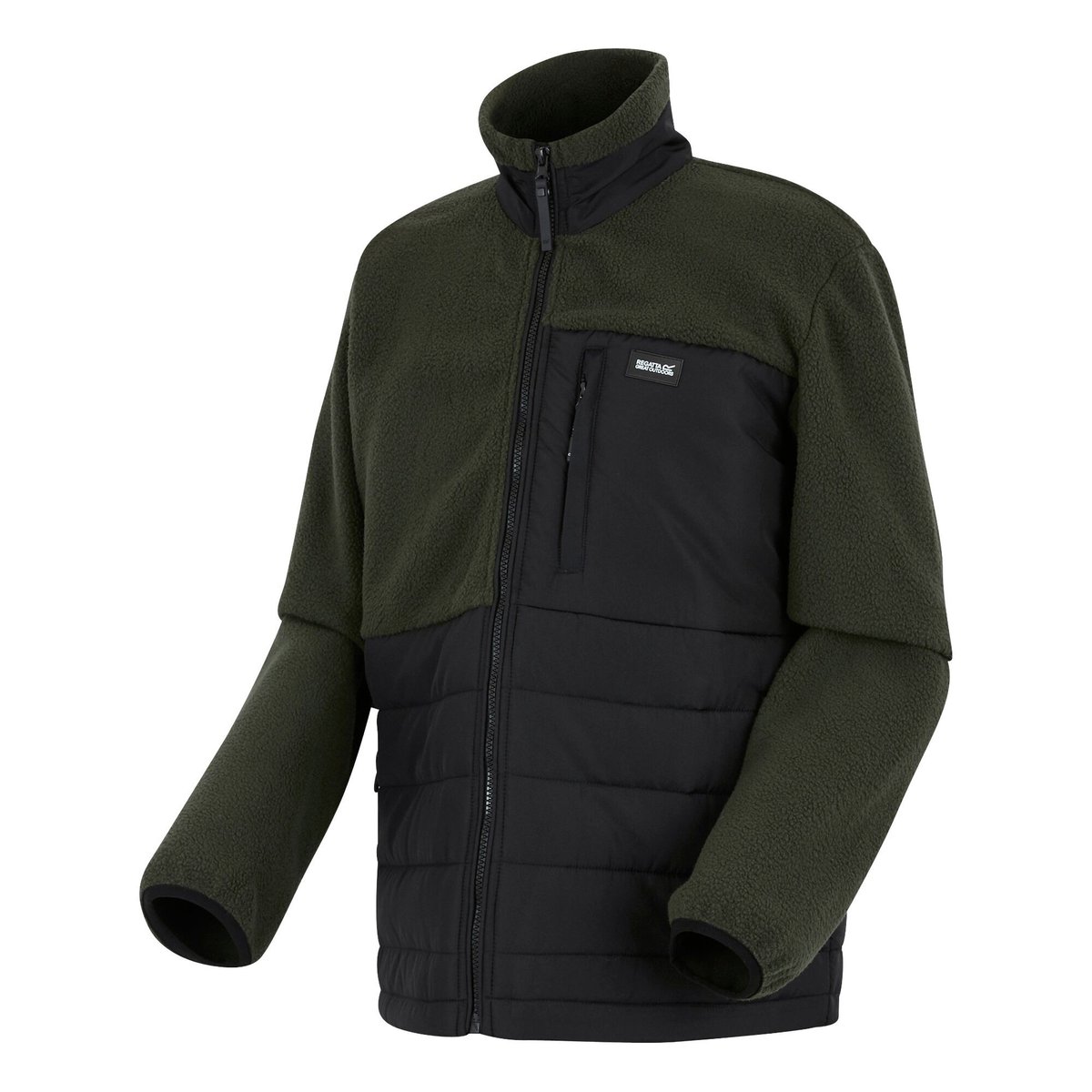 Veste hybride FRANKIE noir / kaki foncé, REGATTA