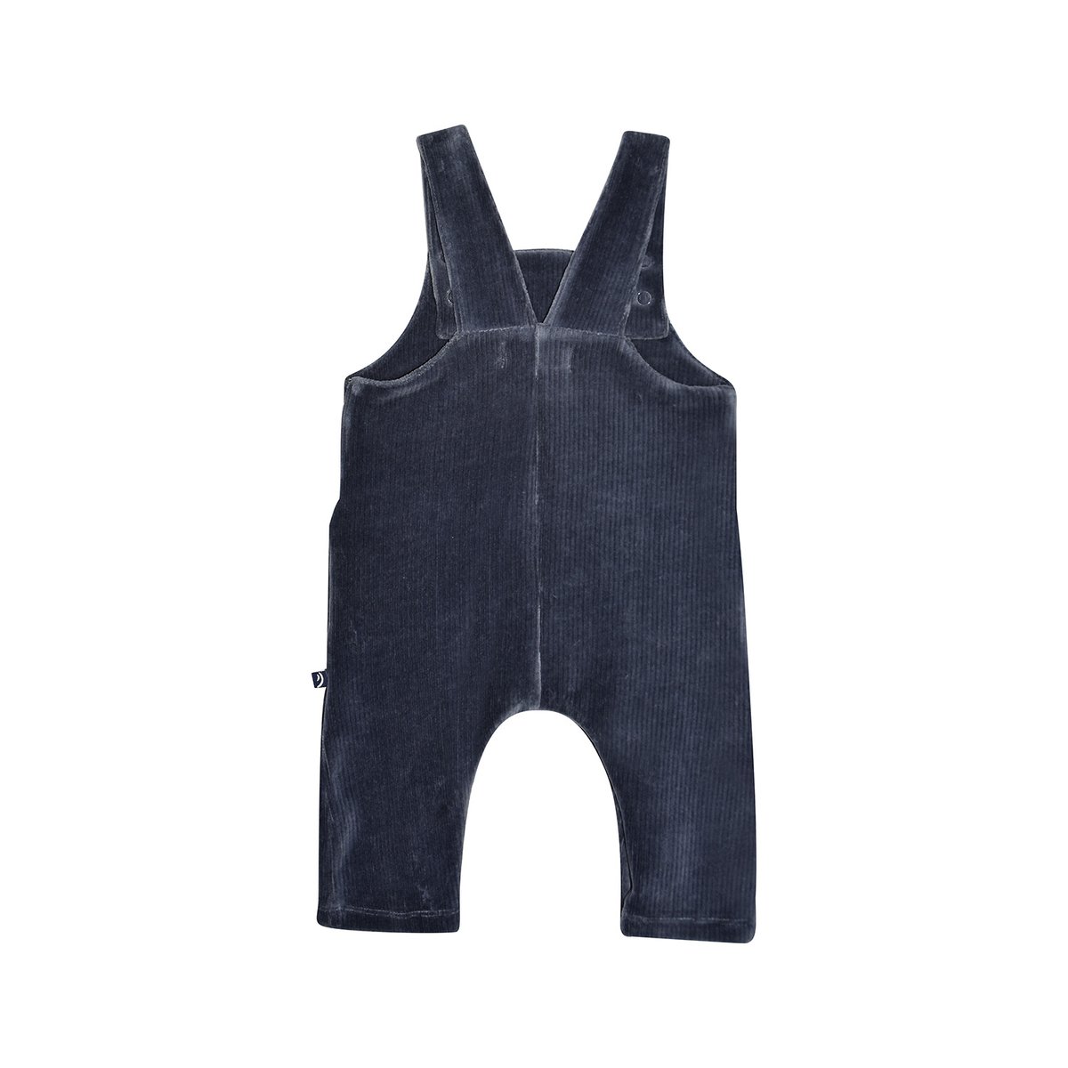 T-shirt + salopette velours fereol gris, SUCRE D'ORGE