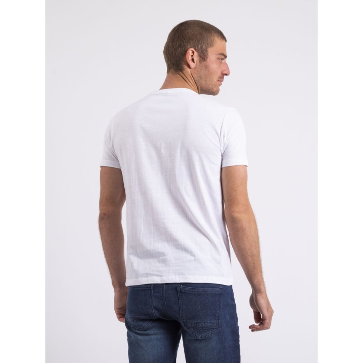 T-shirt Col Rond Nalupiri blanc, RITCHIE