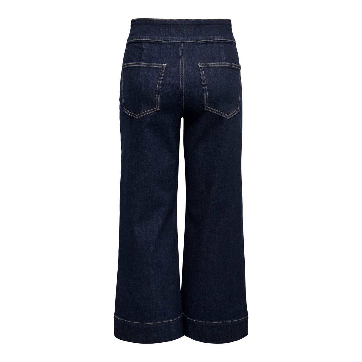Jean À Jambe Large dark blue denim, ONLY