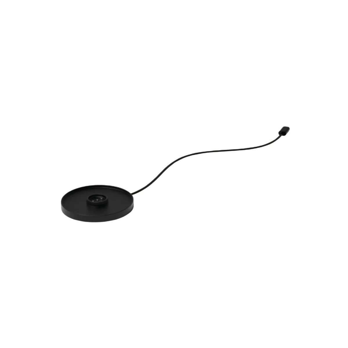 Lampe à poser LED sans fil rechargeable H 16.2 cm, métal et verre, LEA laiton brossé, ALTASSINA