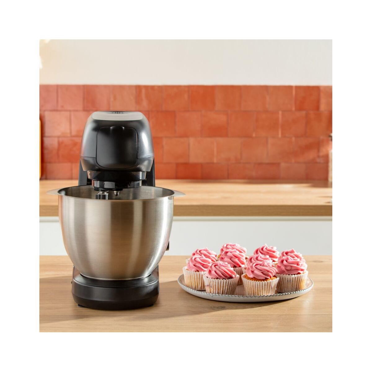 Robot pâtissier Bake Partner noir QA525810 couleur unique, MOULINEX